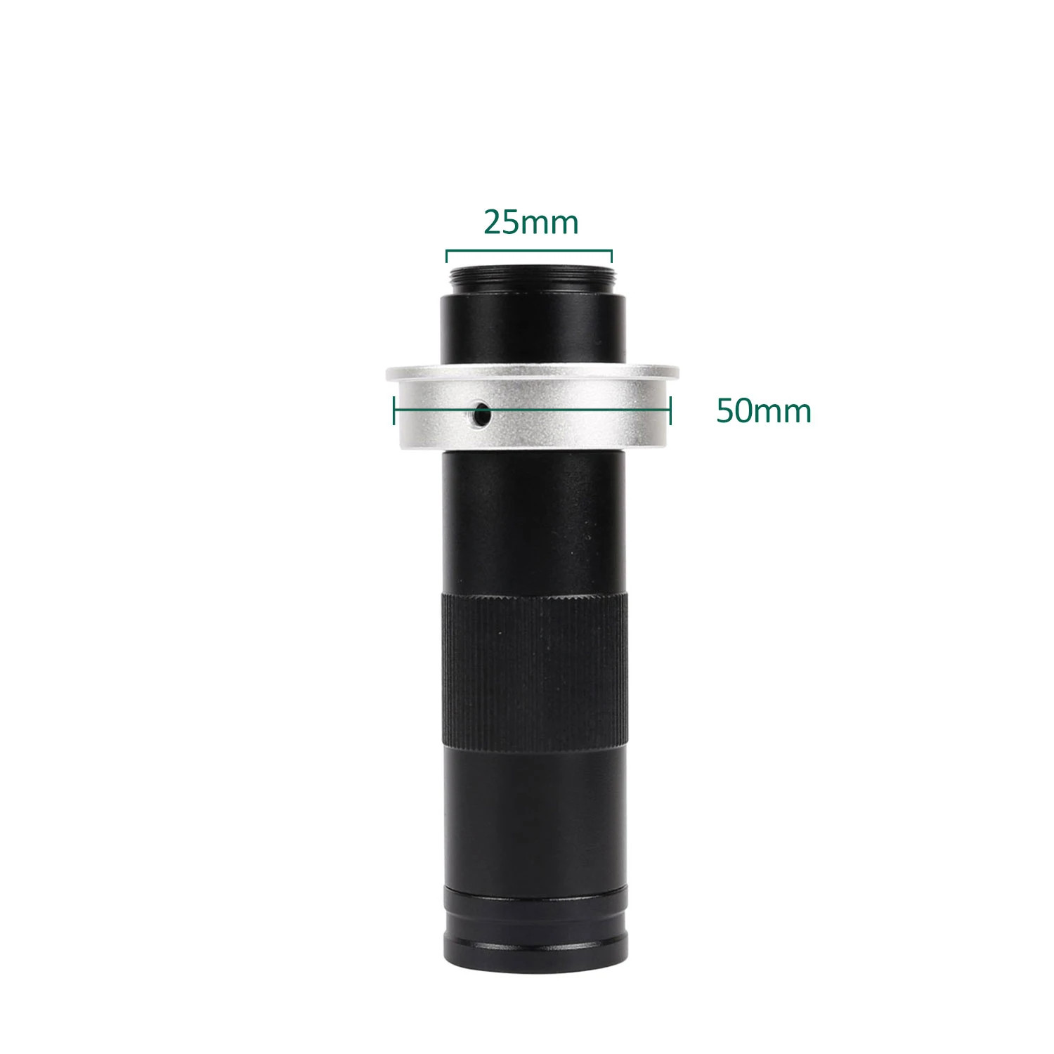 150x Microscope C Mount Lens Adjustable For HDMI VGA Camera Max Distance 1000mm