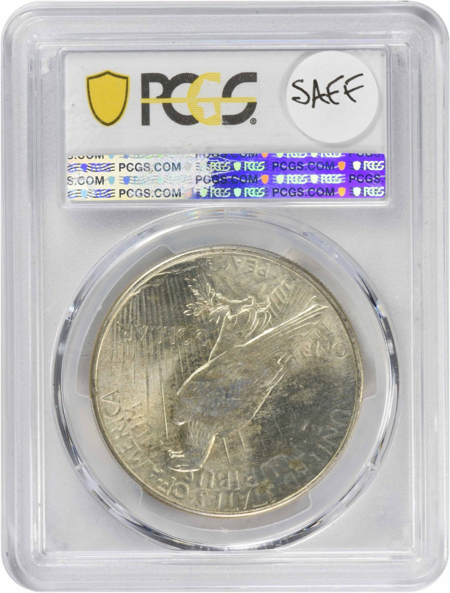 1935 Peace Silver Dollar MS64 PCGS