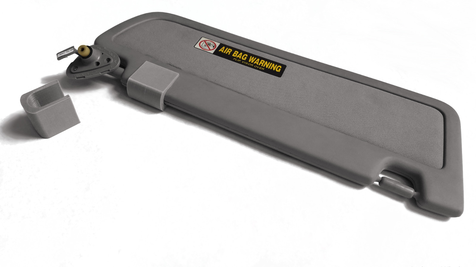 Honda Civic 2006-2011 Sun Visor LIGHT GRAY Sunvisor Clip Repair Fix Visor DIY
