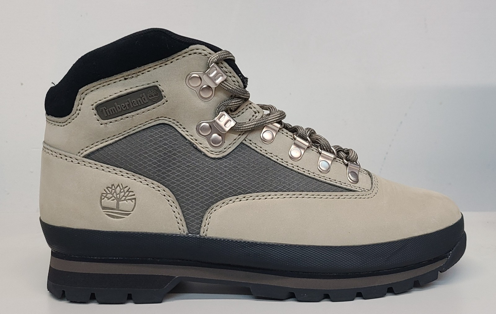 TIMBERLAND EURO HIKER MID LACE BOOT LIGHT BROWN NUBUCK 0A6DYH EM9
