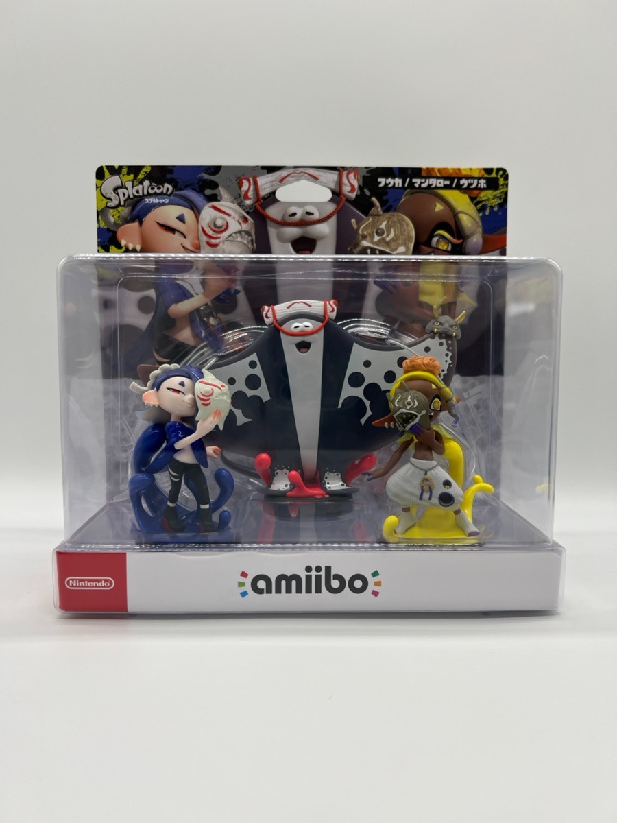 Nintendo amiibo Splatoon 3 Deep Cut Set Frye /Shiver /Big Man