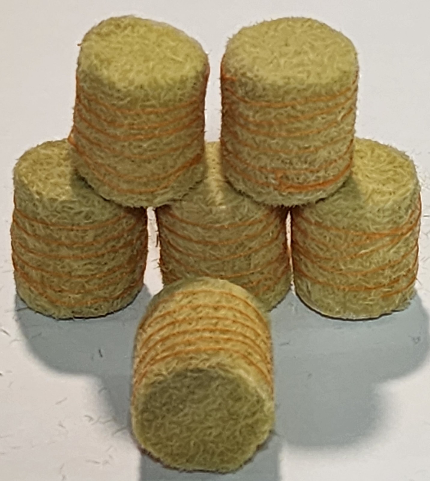 1/64 6 Pack of Custom 4' Twine Wrapped Straw Bales