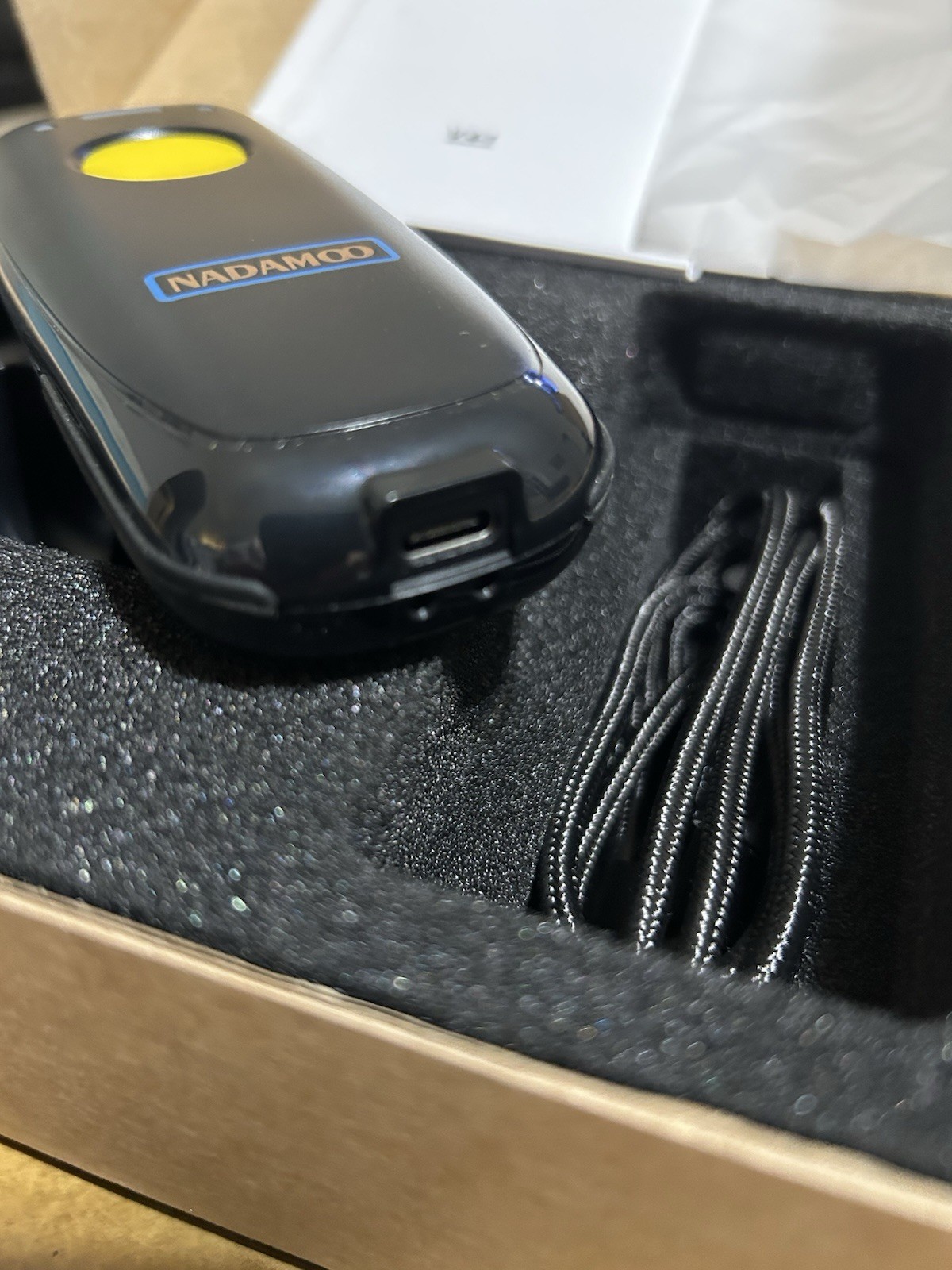 NADAMOO Wireless 2D Barcode Scanner Bur3149