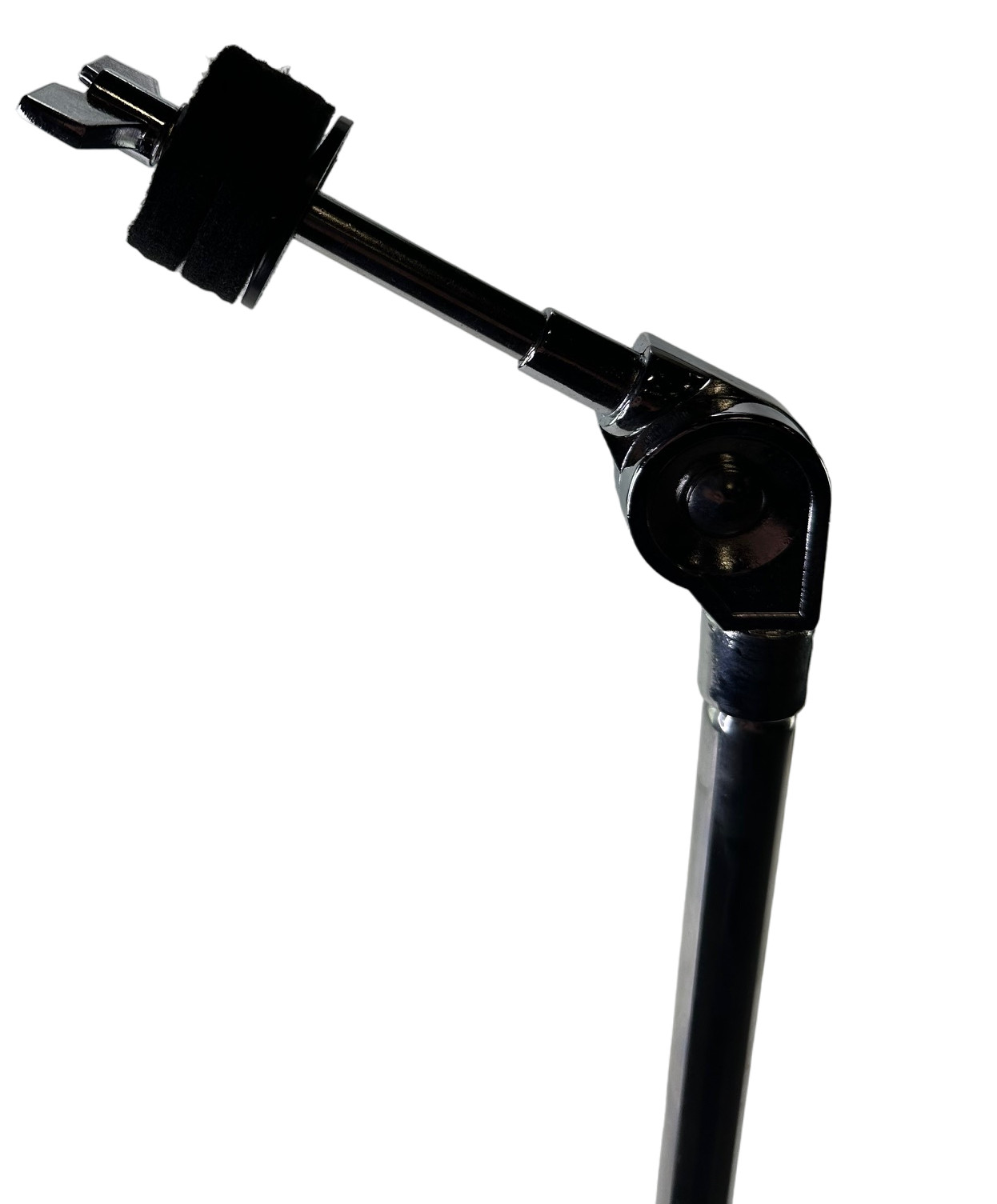 Set of 2 Zenison Heavy Duty 5' Chrome Cymbal Stands Anti Skid Feet Durable
