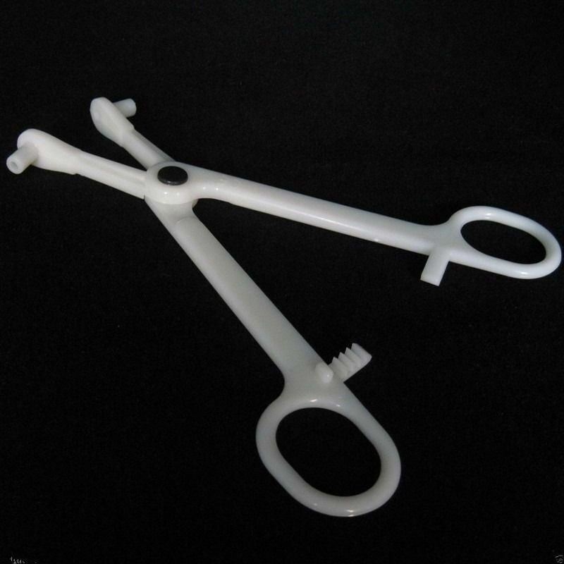 5 PCS Disposable Septum Forceps Clamp Plier Piercing Tool Supply