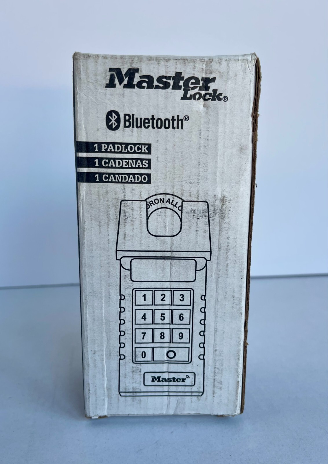 NEW Master Lock ProSeries Bluetooth Shrouded 3/4" Shackle Padlock 6400SHENT