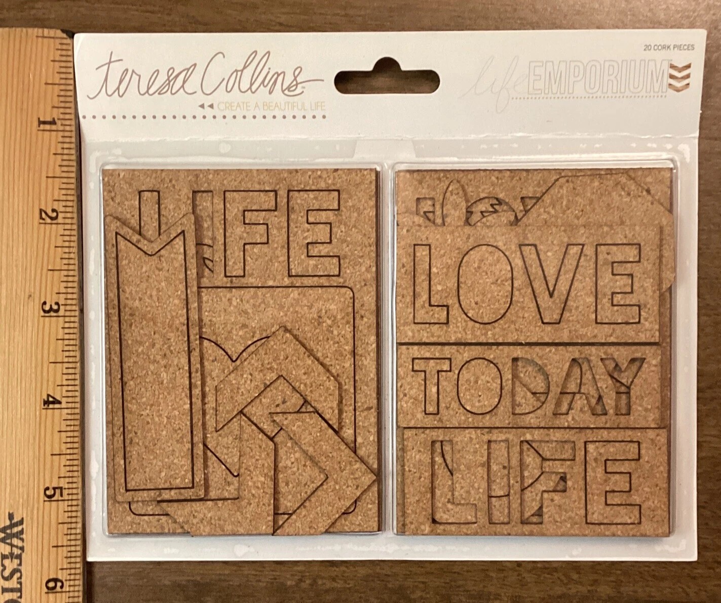 teresa collins create a beautiful life nos cork shapes