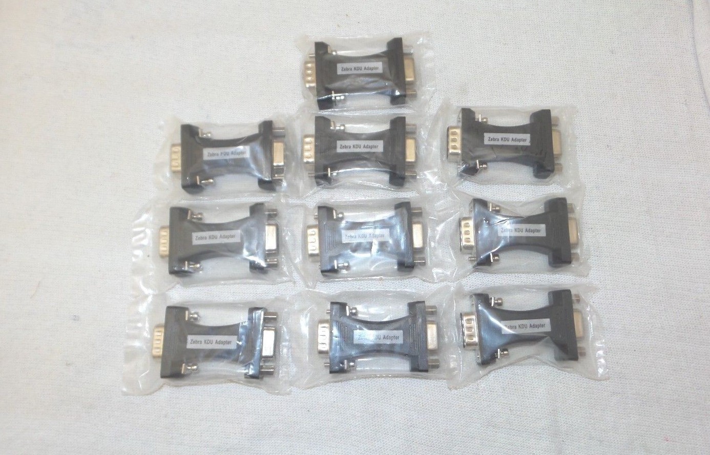 Lot of 10 Zebra KDU Adapter/ Keyboard Display Unit Adapter P/N: 105850-026
