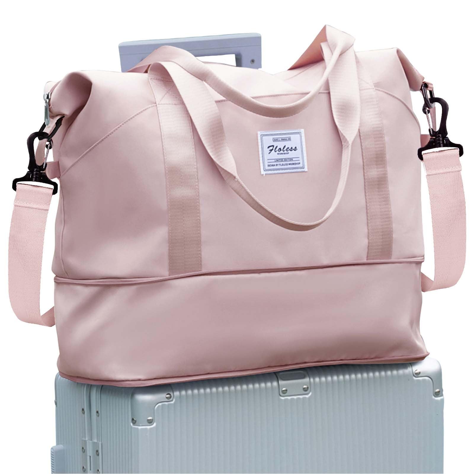 Foldie Large Travel Tote Bag, Waterproof Expandable Personal Item Duffel Gym ...