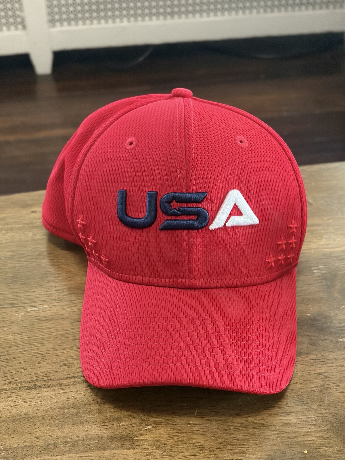 Ryder Cup Hat Cap Strap Back Red Logo Team USA 2025 New Era Golfer Men Bethpage
