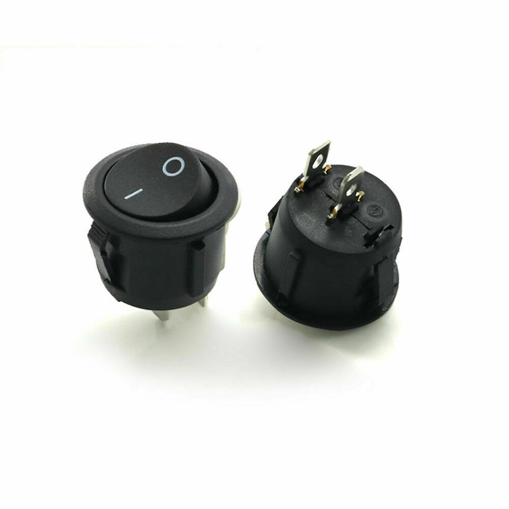 Toggle Switch Waterproof Cover 10A 12V 5pcs/Set Black Boat Button Mini