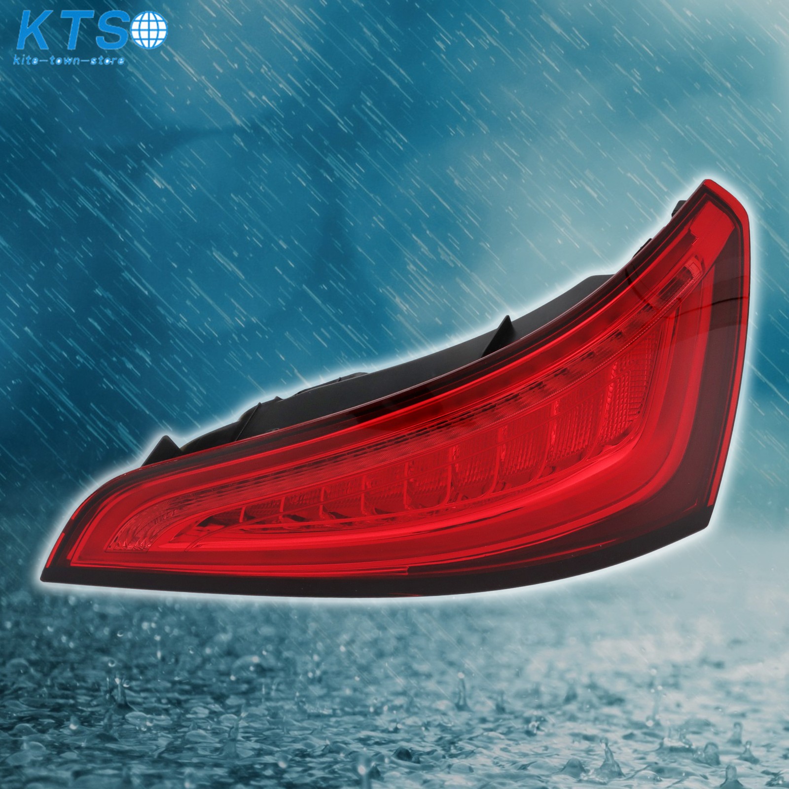 Tail Light For Audi Q5 2013-2017 Replace LED Type Passenger Right Side Tail Lamp