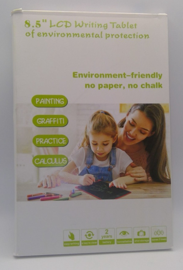 Reusable Digital Notepad – 8" LCD Writing Tablet – Portable Drawing Board – New