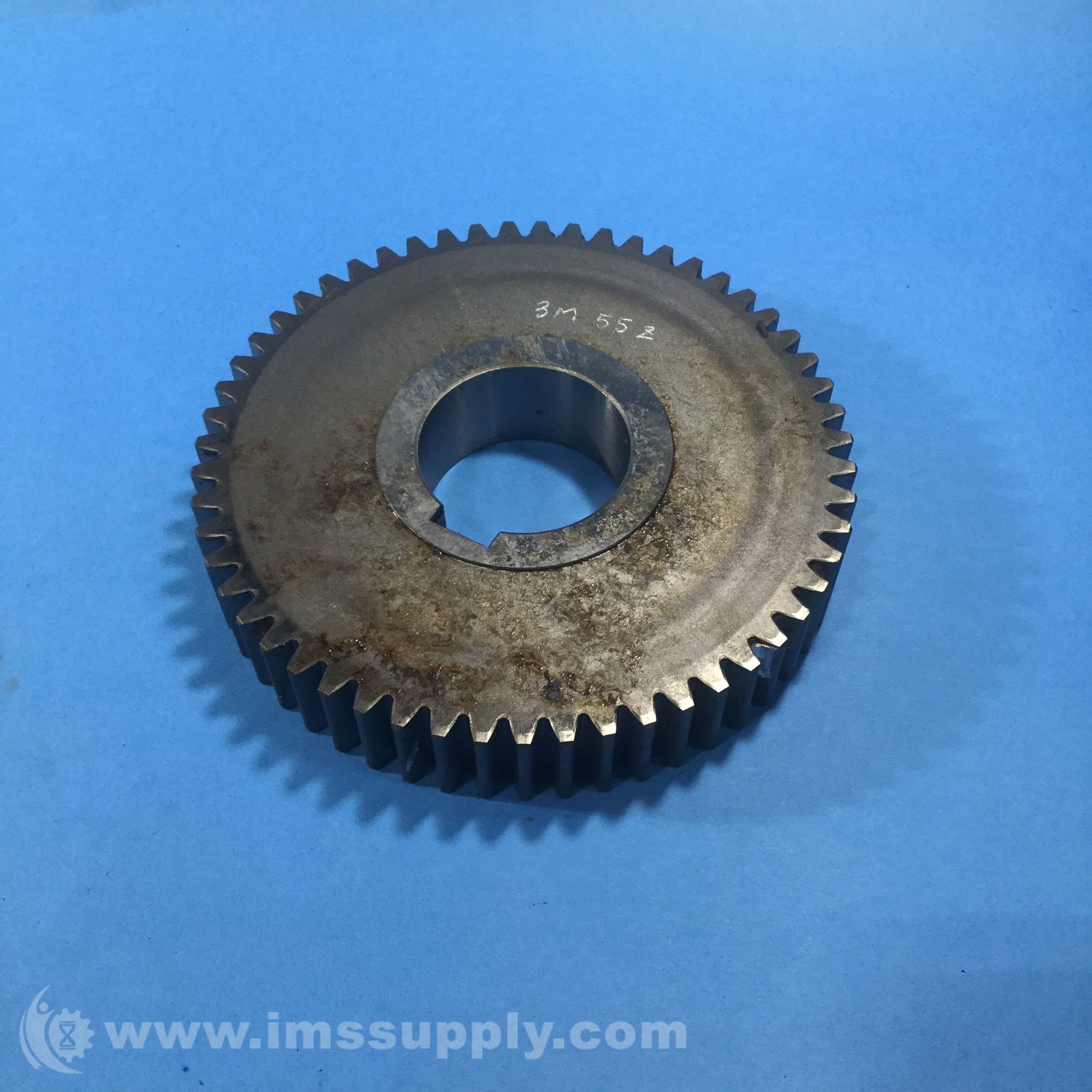 Yasunaga DWG#M-2243-5E-4005 Spur Gear, Plain, 55 Teeth, 3 Pitch USIP