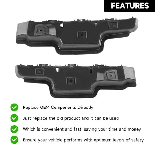 Front Bumper Bracket Bumper Mount Support Bracket - Compatible for Cadillac
