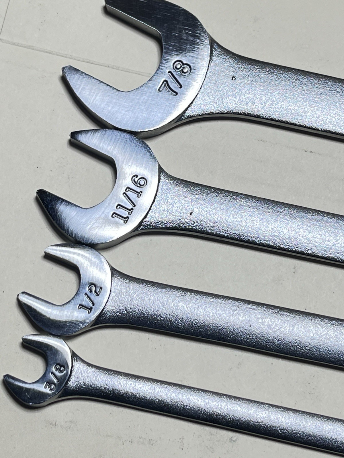 4 Craftsman Thin Valve Adjusting Wrenches V Series Used