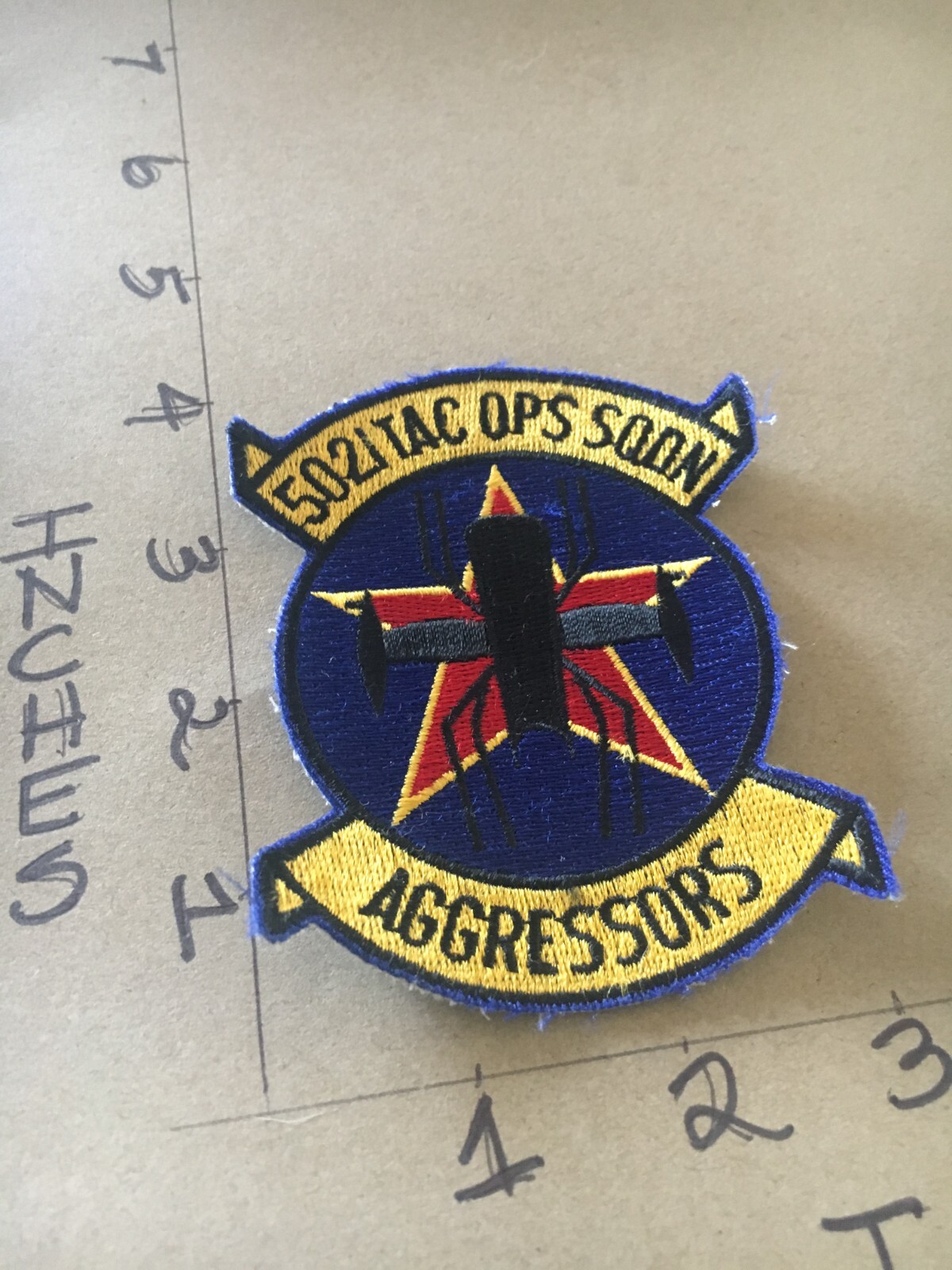 USAF 5021st Tactical Operations Squadron patch 5/1/25