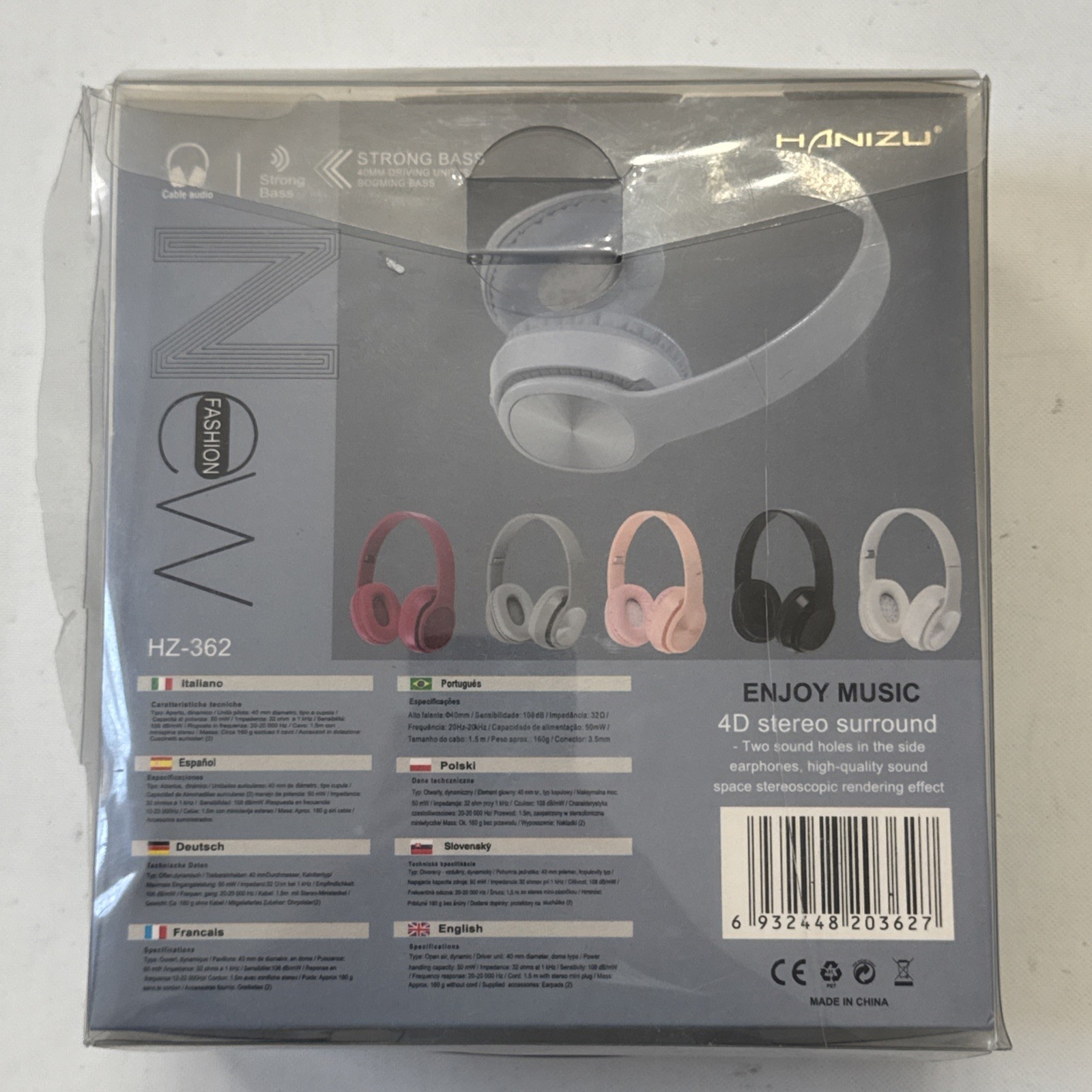 Hanizu, Headset, HZ-362