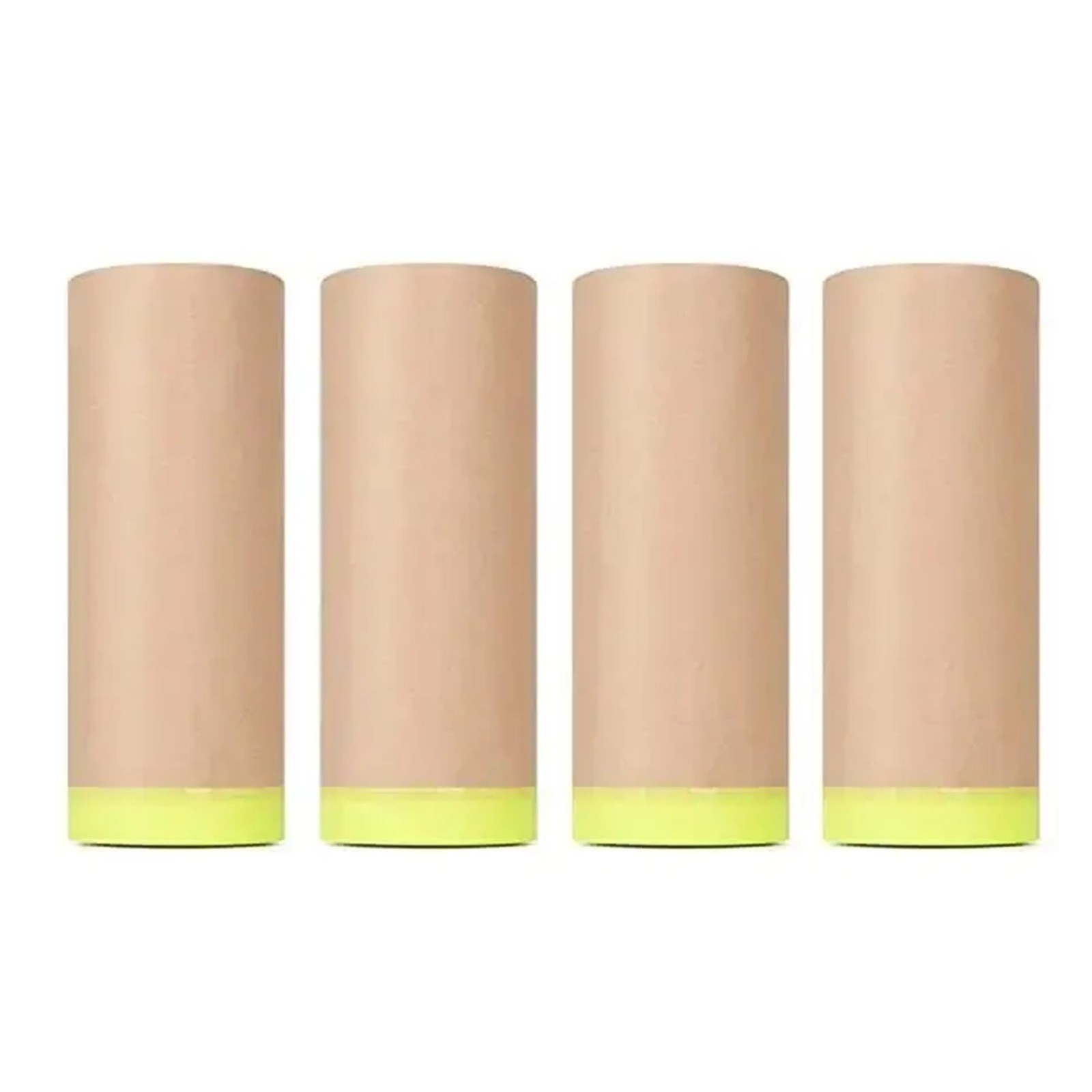 UPUPMOON Pre-Taped Masking Paper for Painting - 12 in. x 50 ft. Tape and Mask...