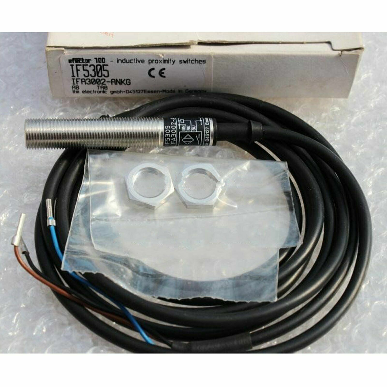 IFM IF5305 10-36VDC Inductive Proximity Switch Sensor New