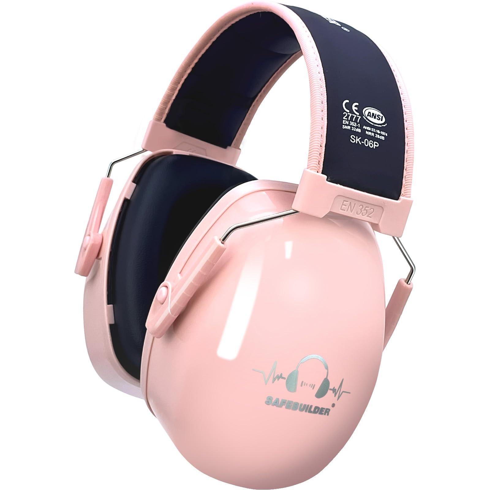 Ear Protection Ear muffs Noise Reduction NRR 28dB Adjustable Hearing Protecti...