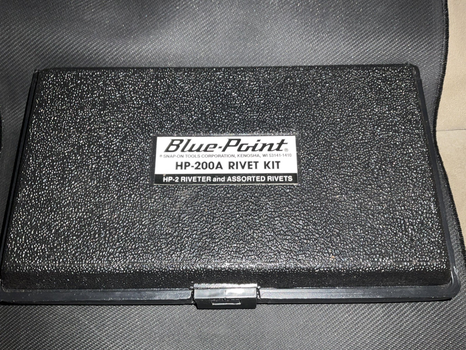 🧰Blue-Point HP-200A Rivet Set Marson w/Assorted Rivets + Case *Read* 🔩