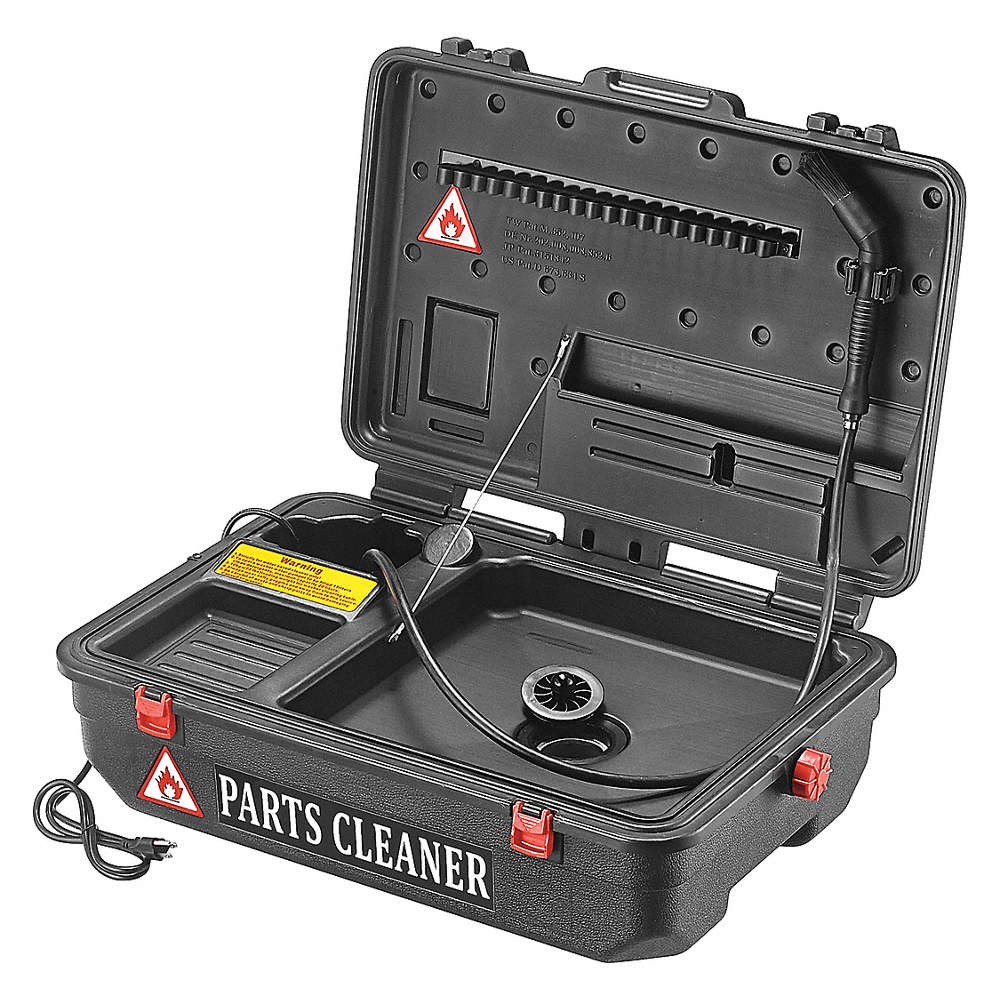 WESTWARD 45KE72 Portable Parts Washer,5 gal,Water Pump 45KE72