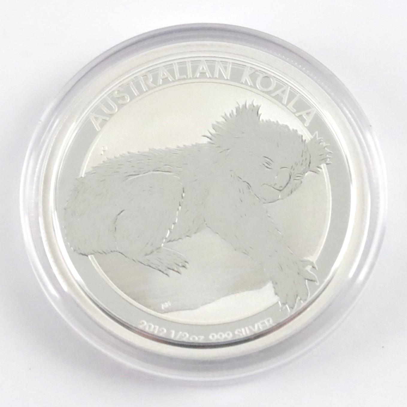 2012 Australian Koala 1/2oz .999 Fine Silver Coin with Capsule