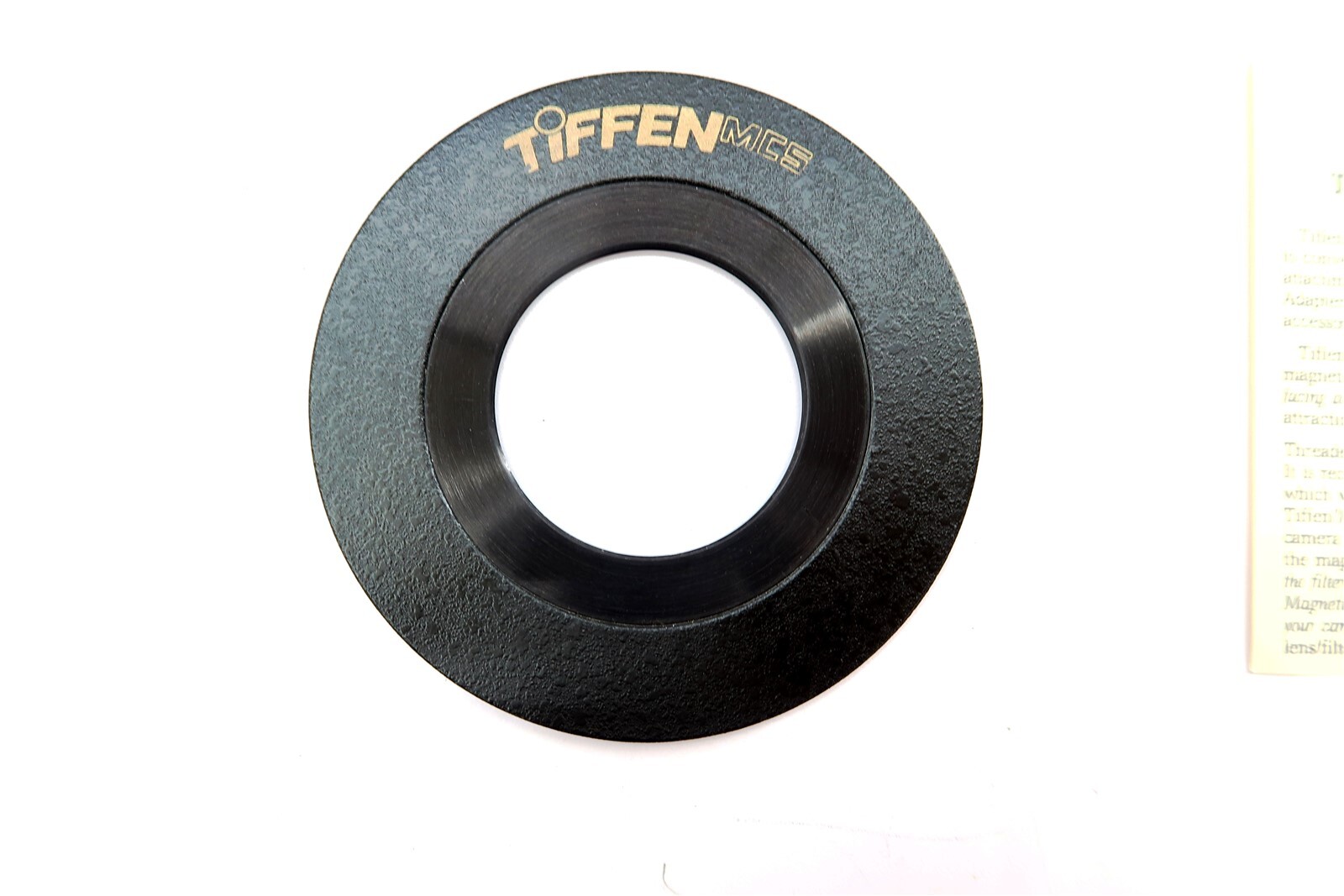 TIFFEN MCS 49mm Adapter Ring Treaded Magnetic with Original Box