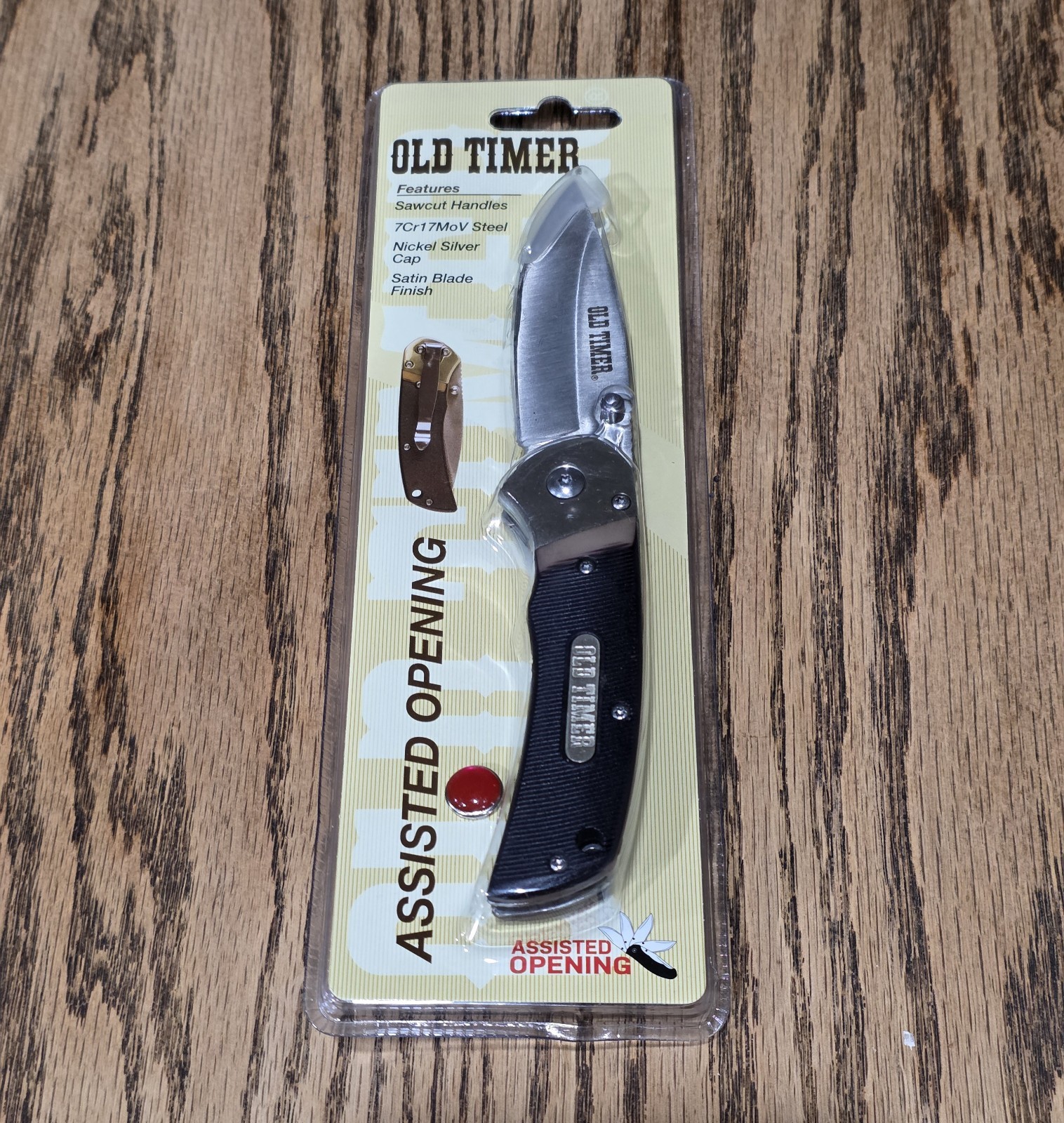 Old Timer Folding 2.9" Folding Blade Pocket Knife - 1084278