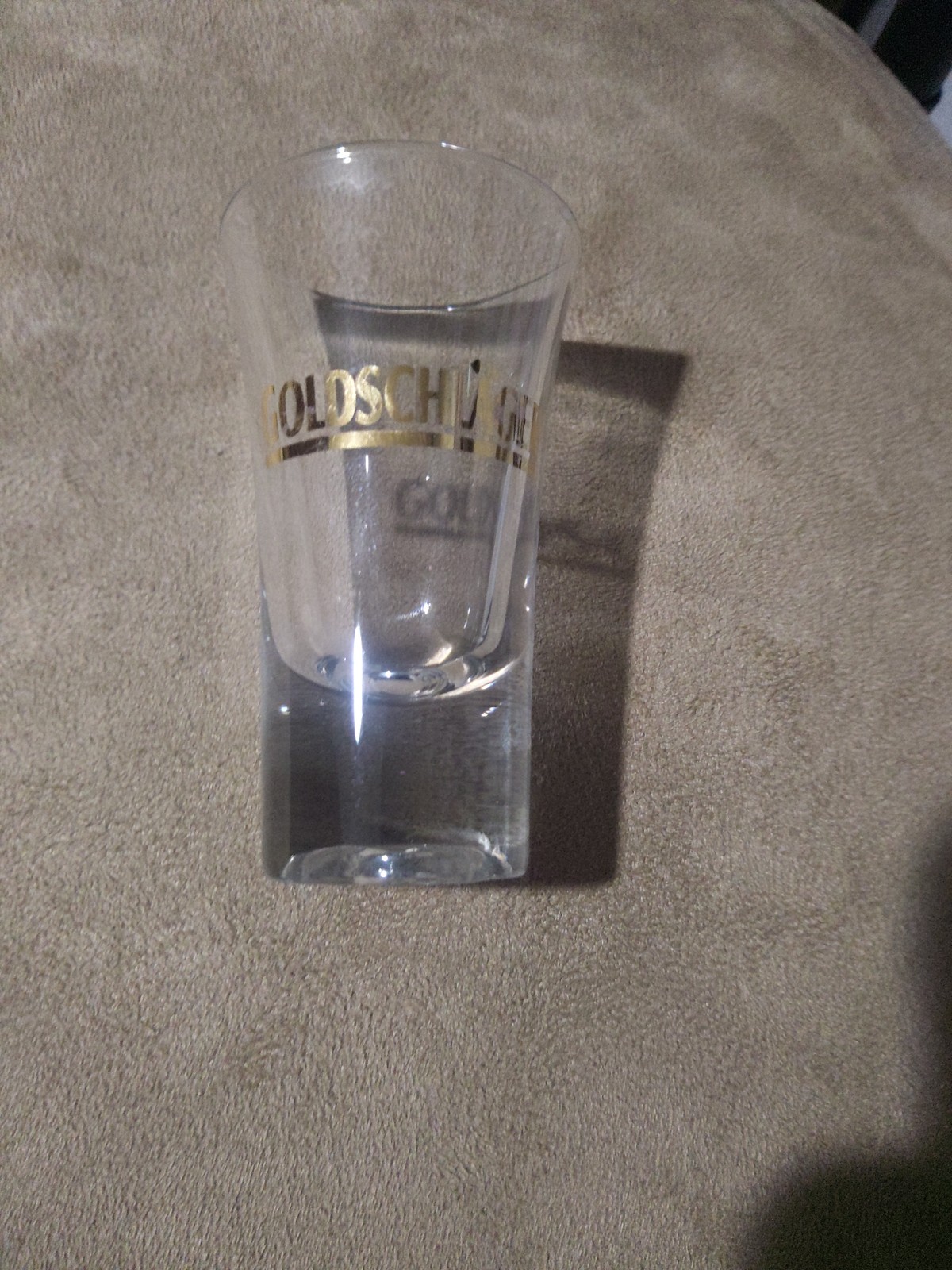 Goldschlager Liqueur Shot Glasses  Excellent Condition