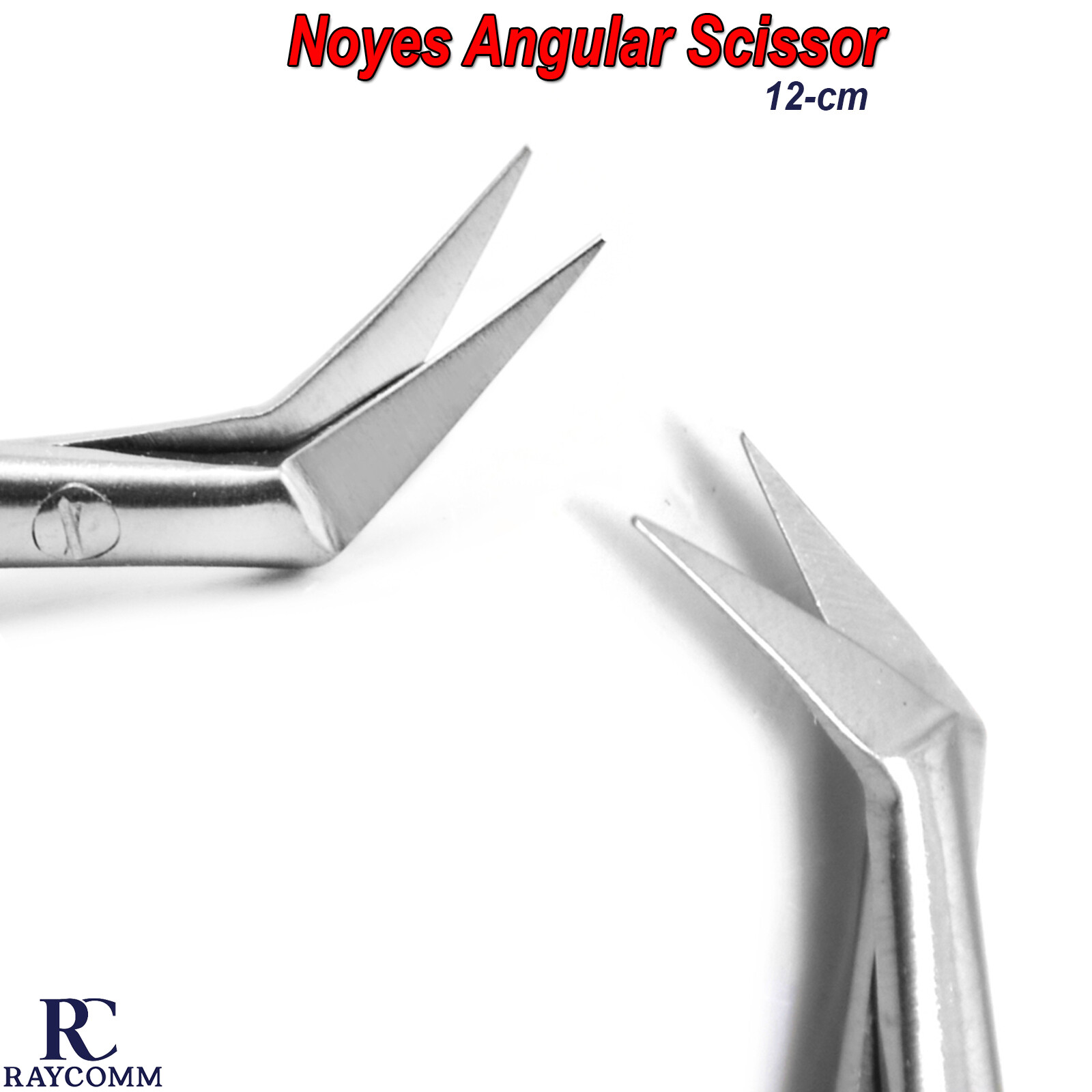 Noyes Angular Scissor Ophthalmology Surgical Spring Precision Micro Shears CE