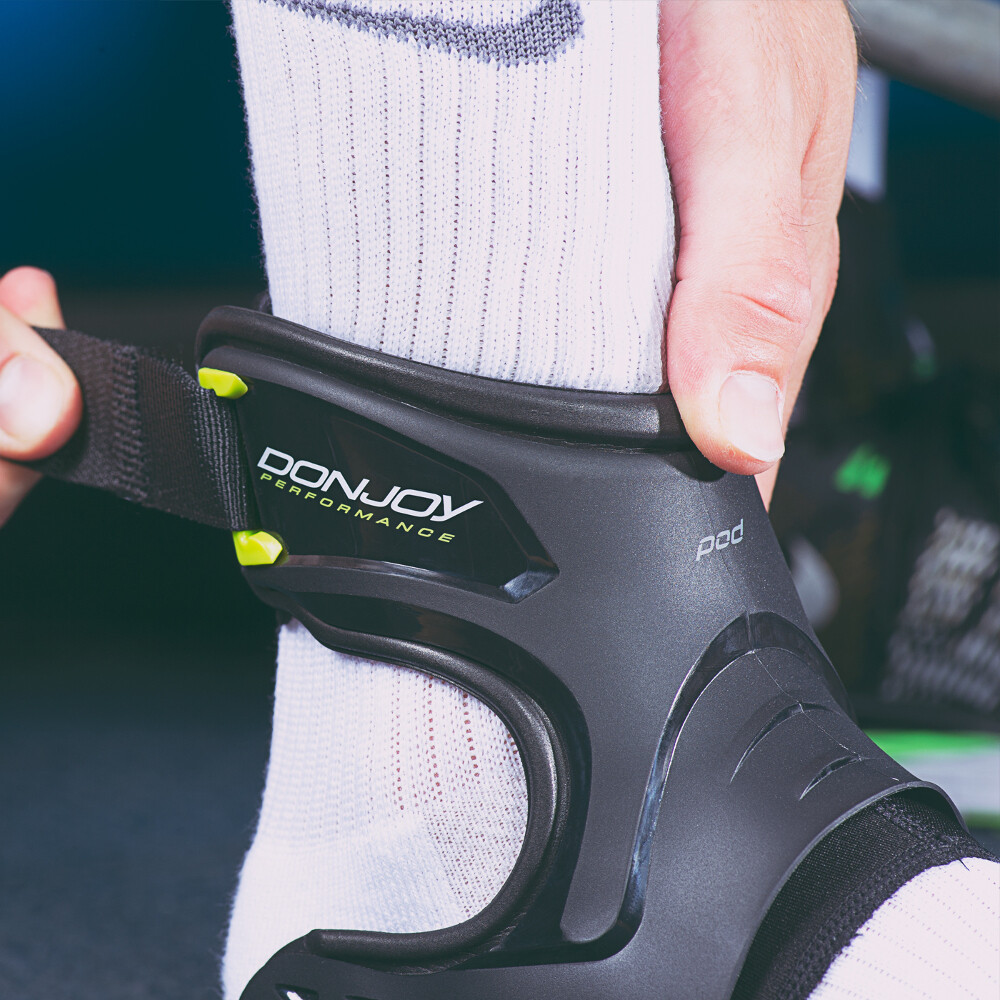 DonJoy Performance POD Ankle Brace Pair Right and Left in White Medium Bundle