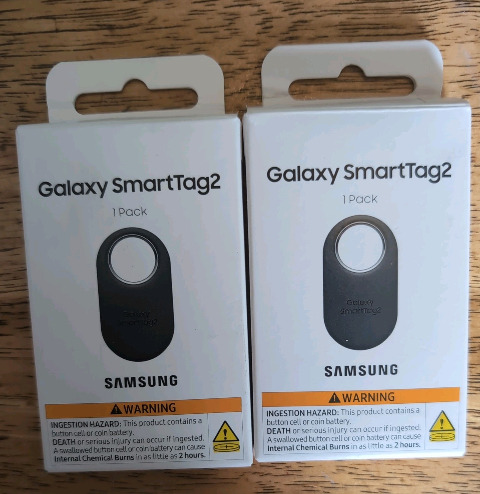 2 Samsung SmartTag 2 Bluetooth Accessory Tracker Locator - Open Box