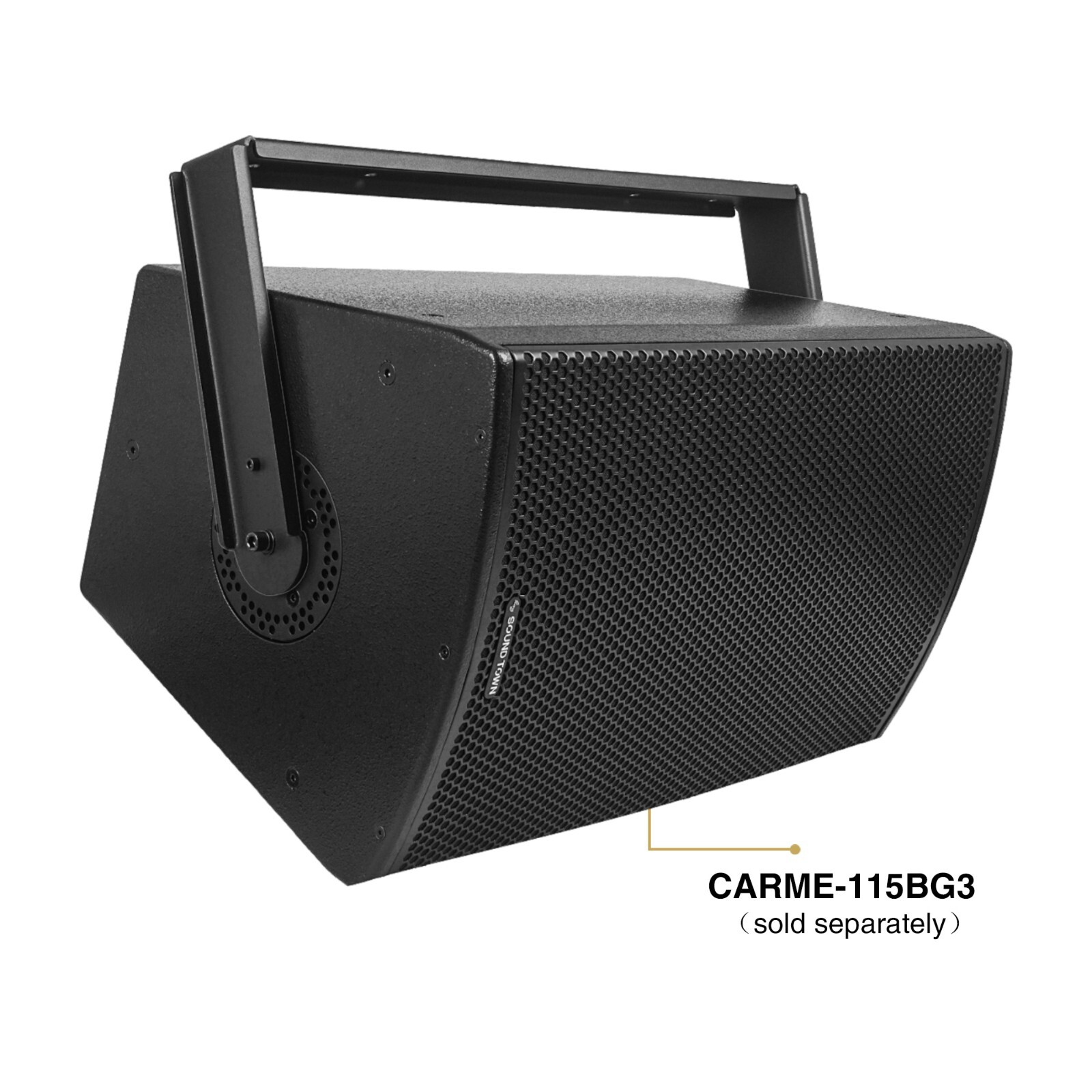 Sound Town CARME Series Wall Mount Bracket for CARME-115BG3 (CARME-115BUB-H)