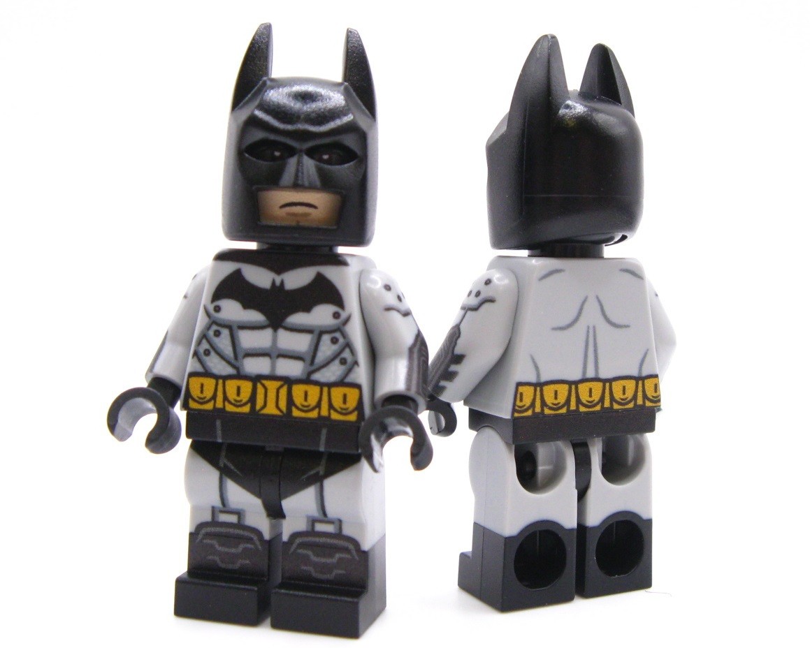 Custom Batman Arkham  City Batman  on Official LEGO® parts
