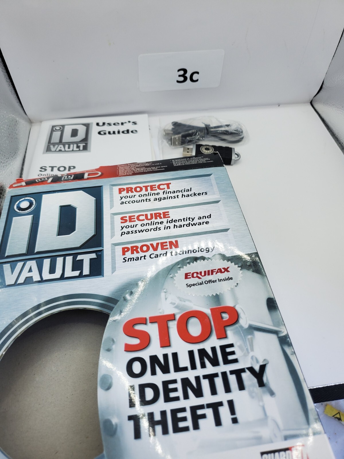ID Vault Guard ID Systems STOP ONLINE IDENTITY THEFT Windows XP Secure Passwords