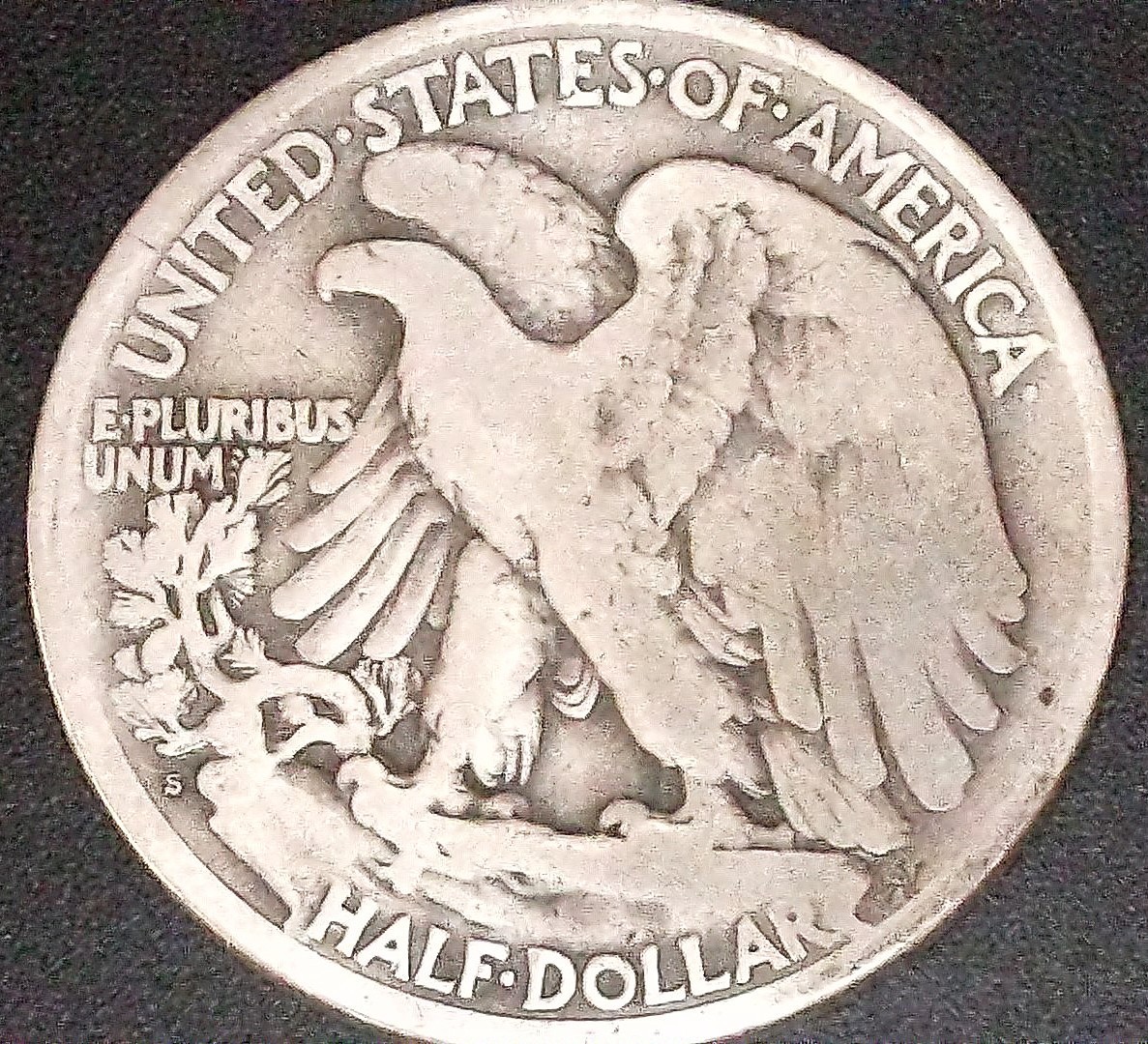 1921-s Walking Liberty Half in VG Condition