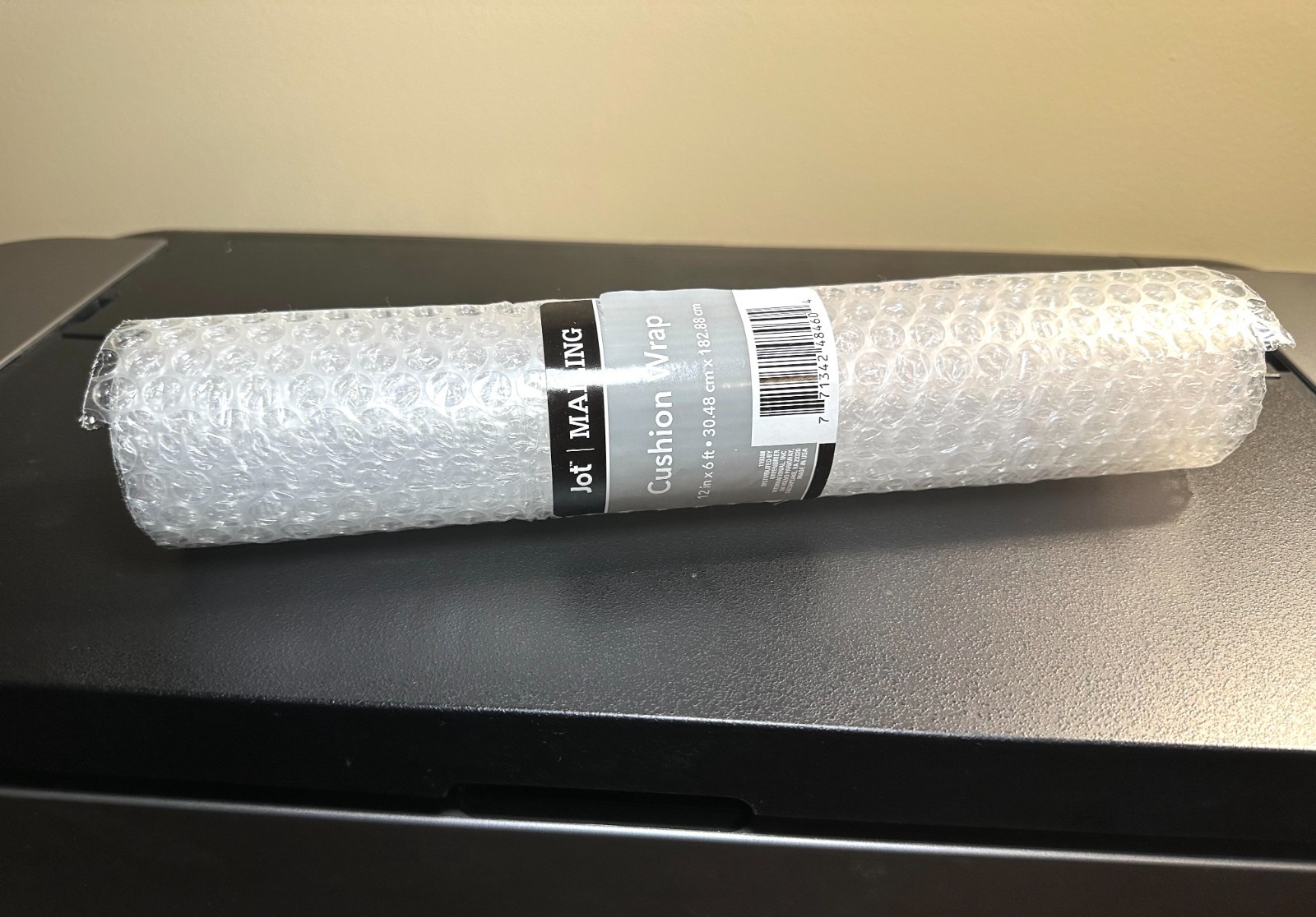 MAILING CUSHION BUBBLE WRAP 12 IN X 6FT JOT BRAND PLASTIC