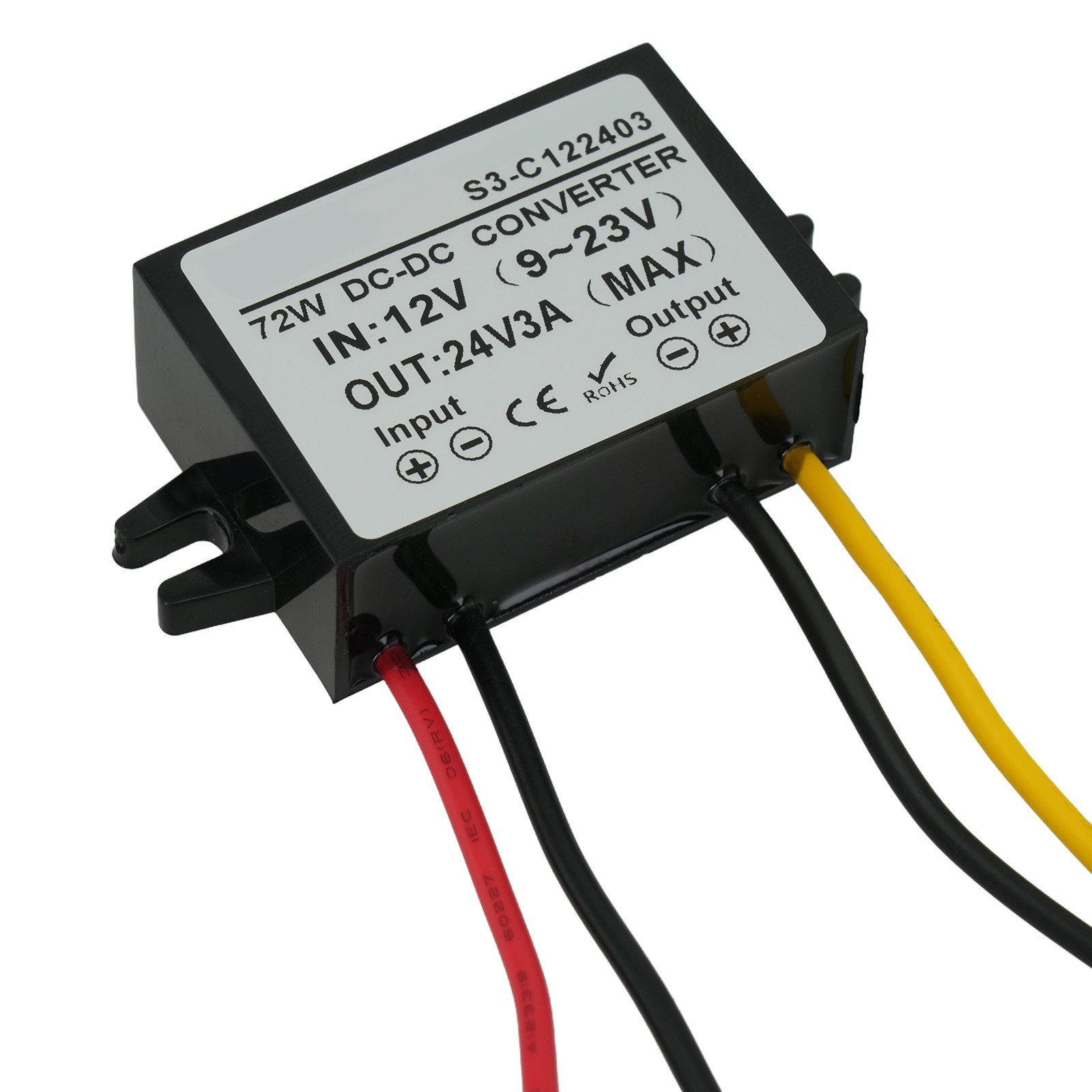 Efficient Step for Up DC Converter from 12 Volt to 24 Volt with Smart Chip
