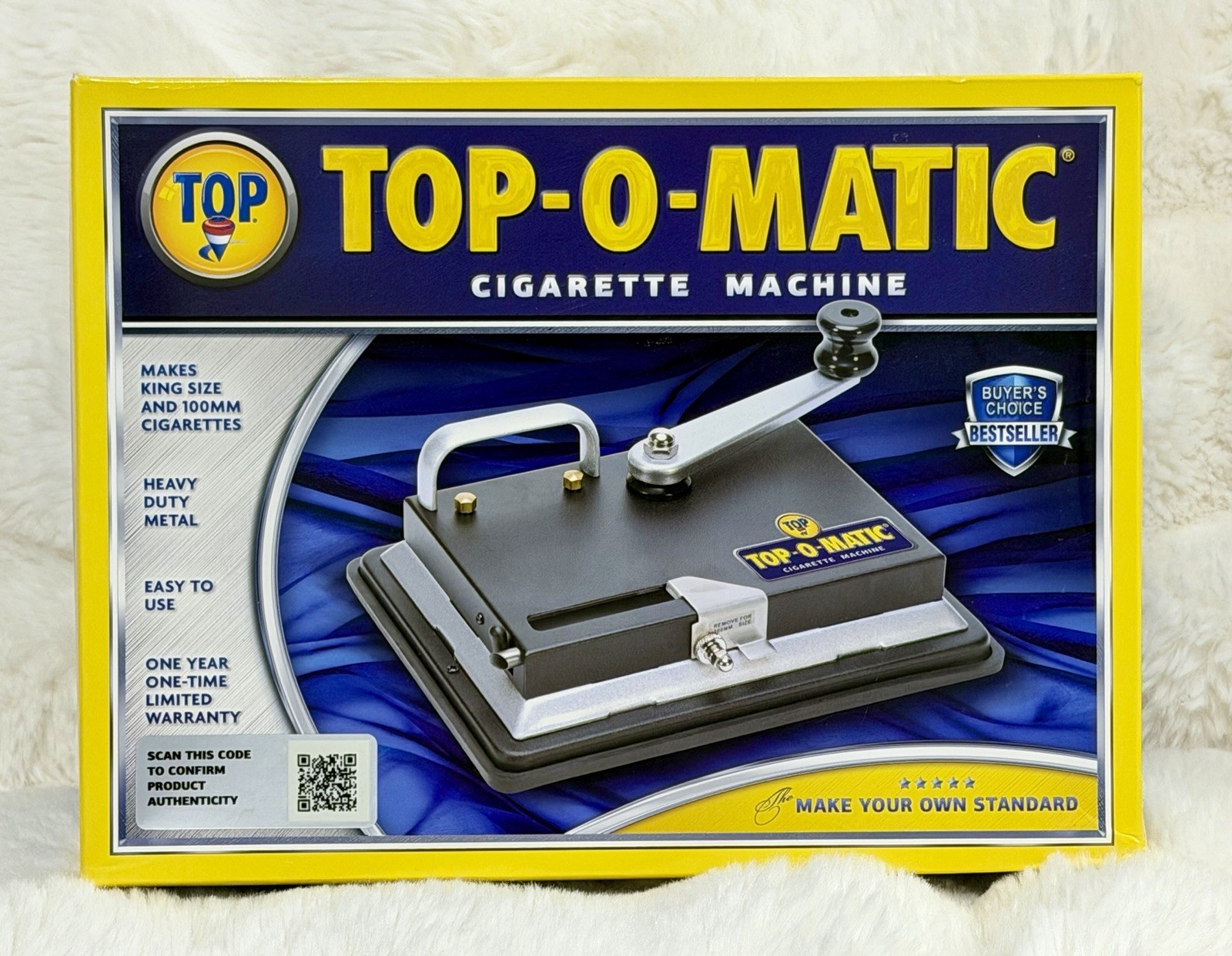 New Top-O-Matic Cigarette Rolling Machine