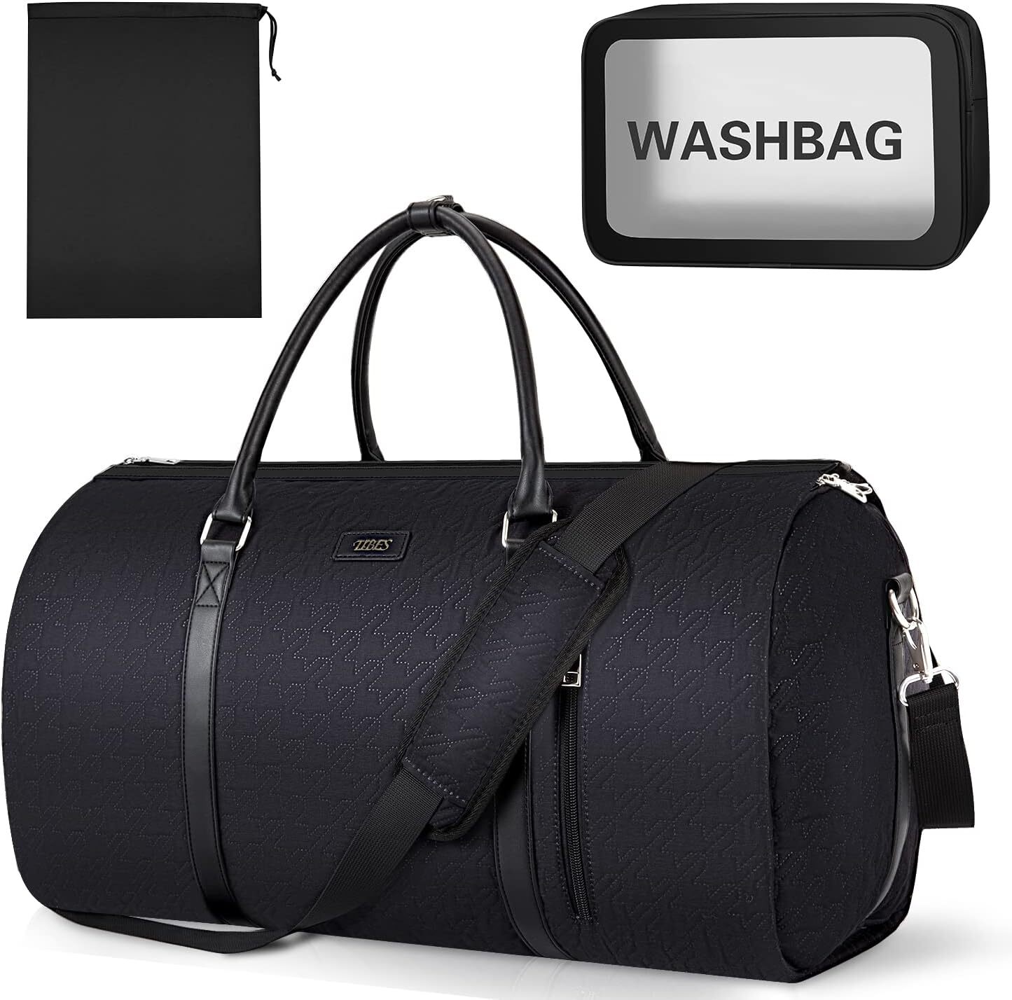 Travel Garment Bag Convertible Tote Garment Bag Large Travel Shoulder Bag
