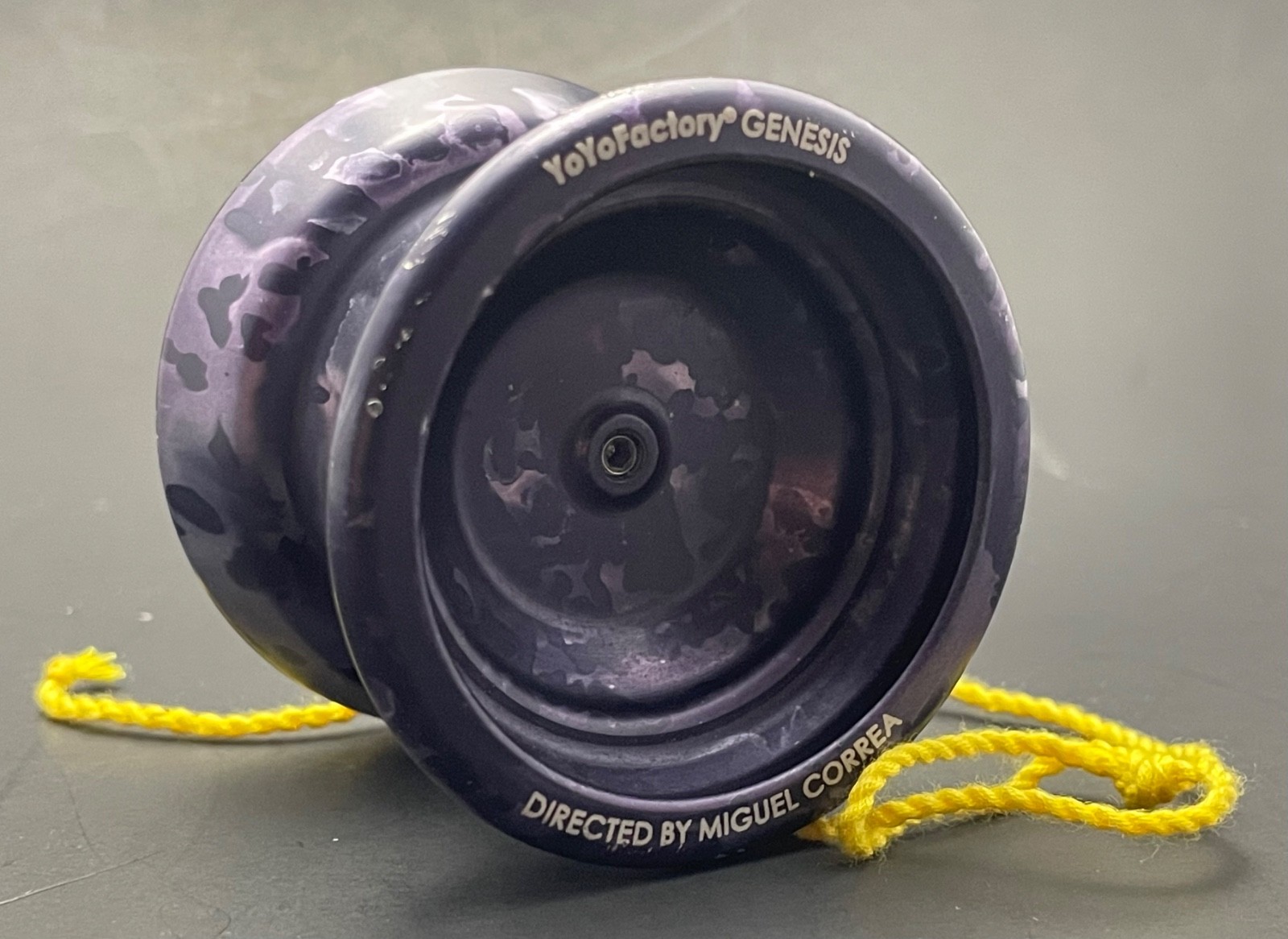 YYF YoYoFactory Genesis 2009 Miguel Correa Signature Purple Rain Ed. RARE Yoyo