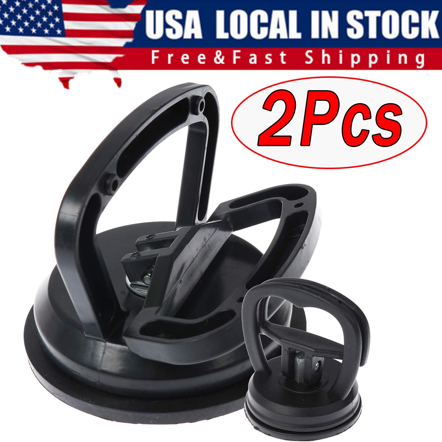2Pcs Ventosas Saca Abolladuras &Herramienta Para Sacar Golpes de Carros vehiculo