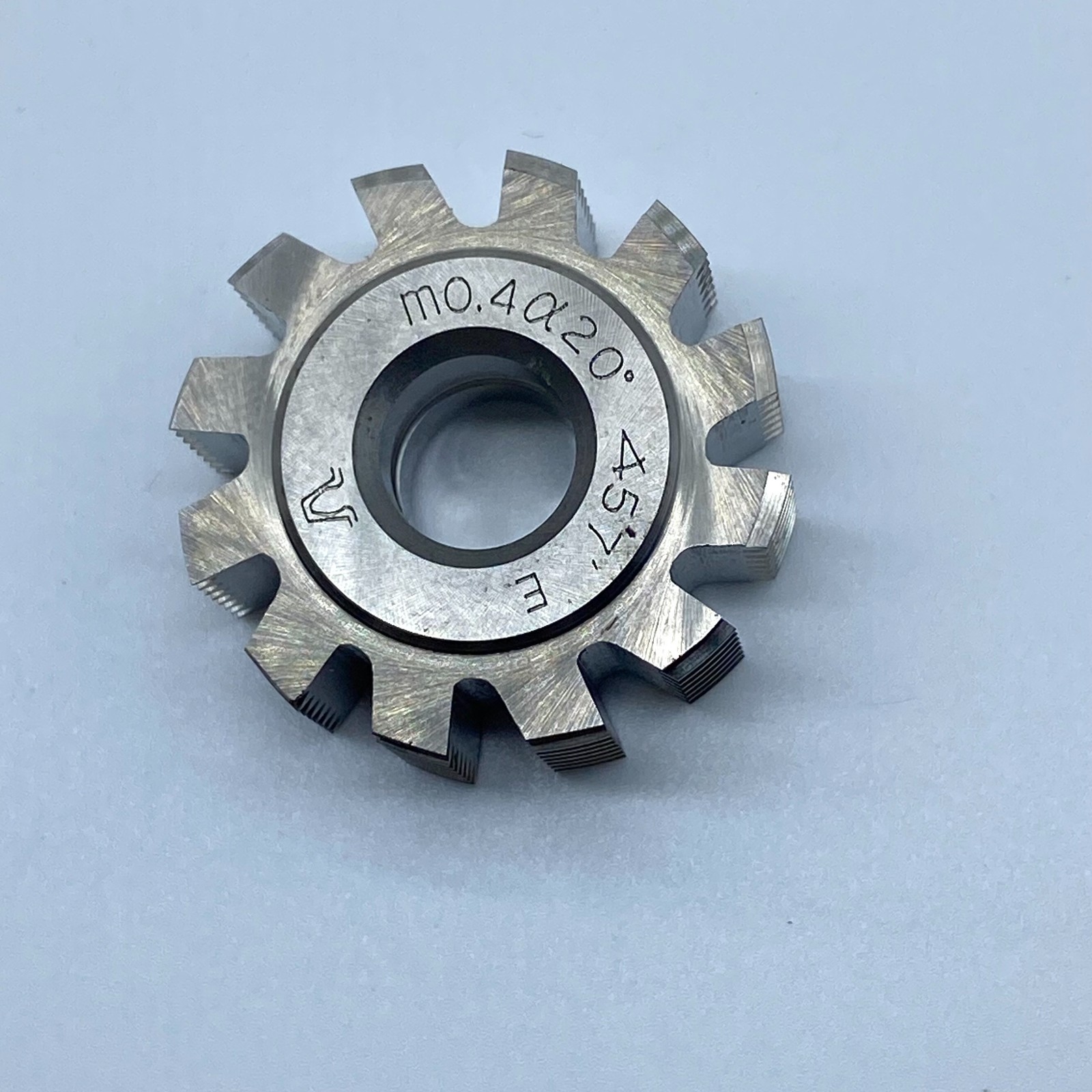 OGASAWARA Gear Hob Cutter M0.4 PA20° 0°57′ OD25×10×8 HSS-E Chamfer Type New
