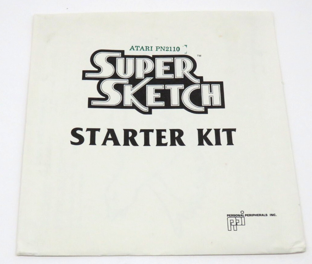 Super Sketch G2300 (1984) for Atari Home Computers Video Graphics #1
