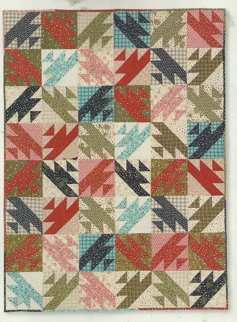 D0048 PUZZLE PIECES QUILT PATTERN/INSTRUCTIONS