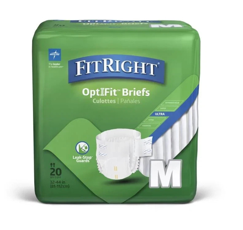Medline FitRight Ultra Incontinence Briefs