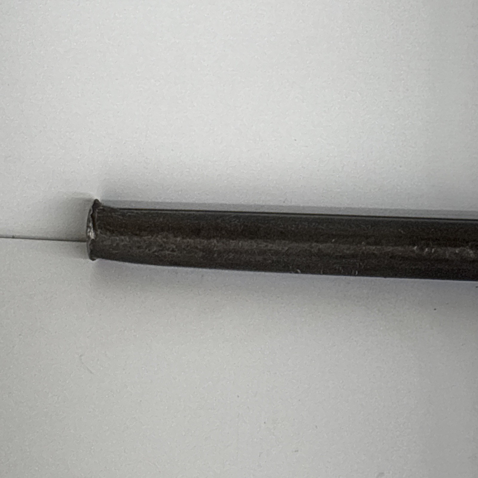 Vintage 10” Solid Steel Pry Bar Nail Puller Wrecking Tool