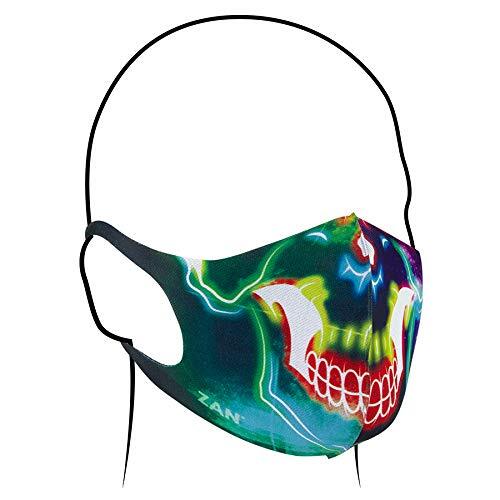 New Zan Headgear Face Mask Two Pack Skull FMLW098